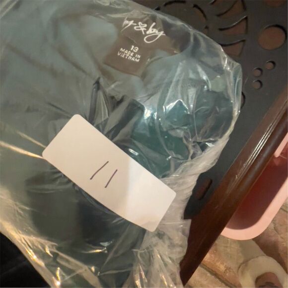 Girls Night Emerald Green Fit & Flare Party Dress By & By size 13 - Picture 11 of 11